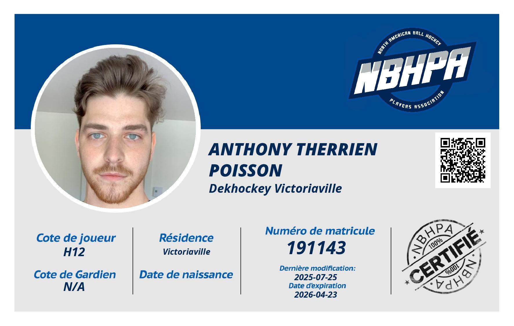 Anthony Therrien Poisson