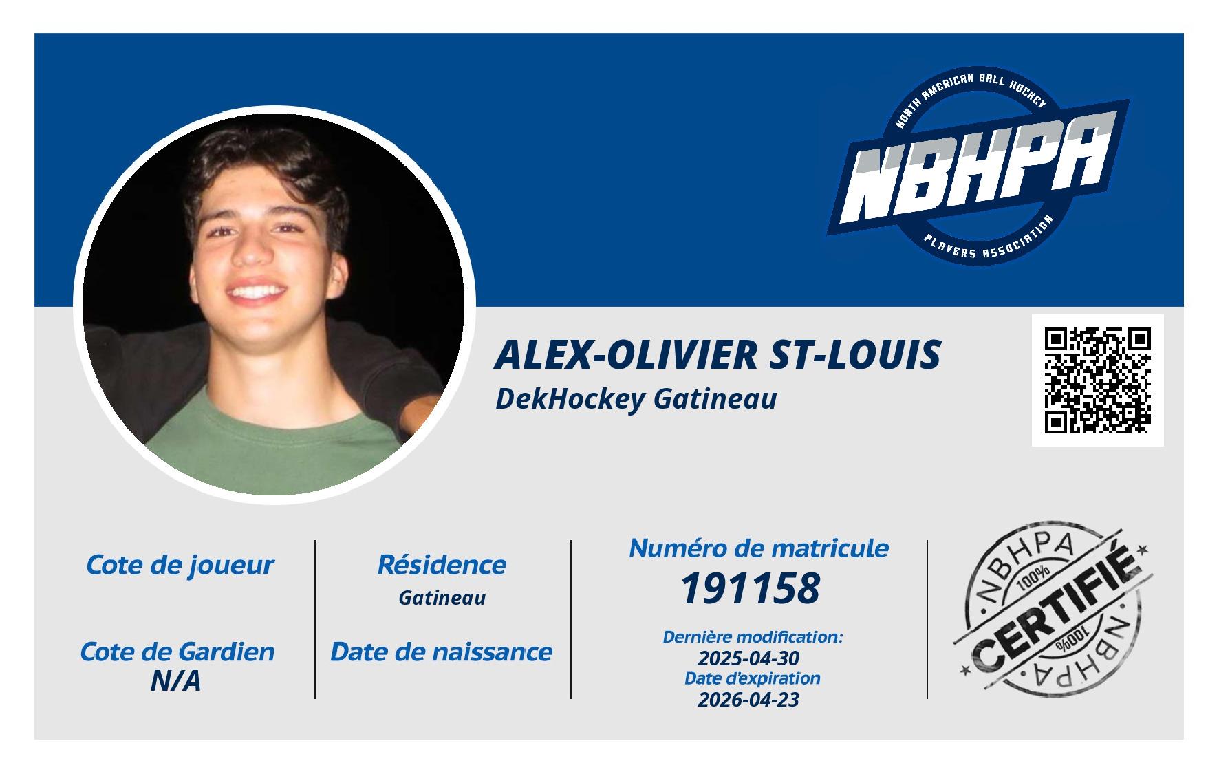 Alex-Olivier St-Louis
