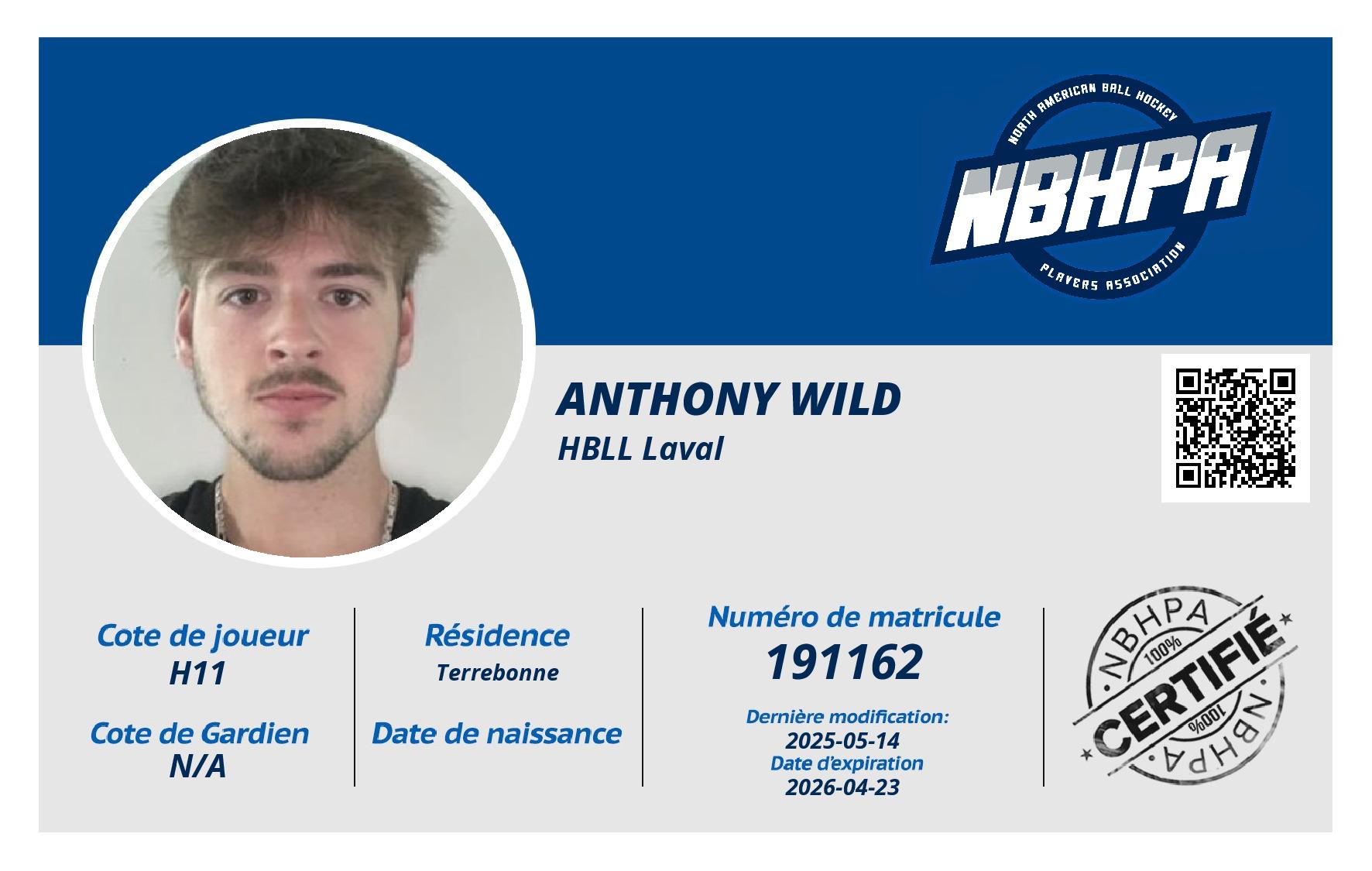 Anthony Wild