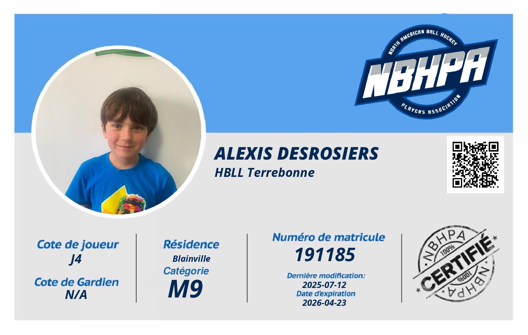 Alexis Desrosiers