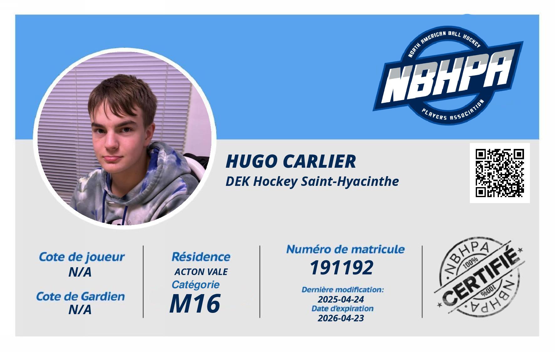 Hugo Carlier