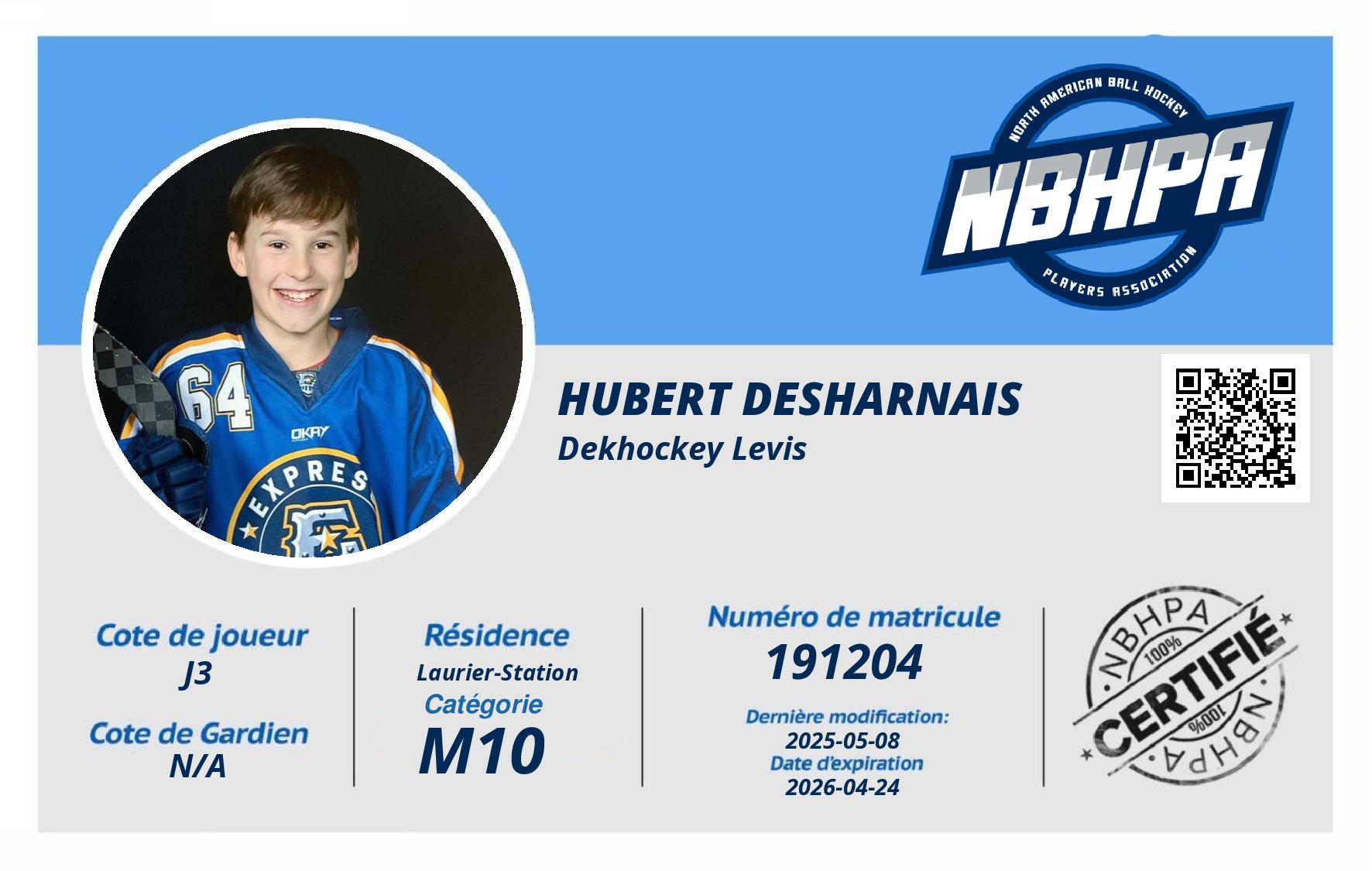 Hubert Desharnais
