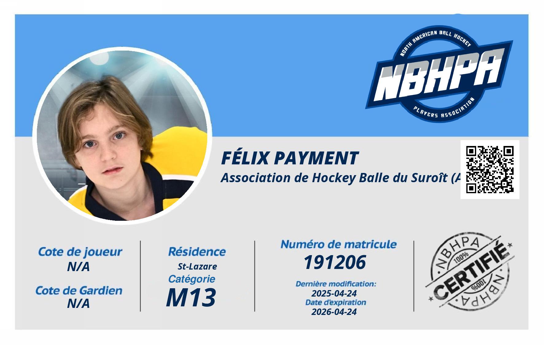 Félix Payment