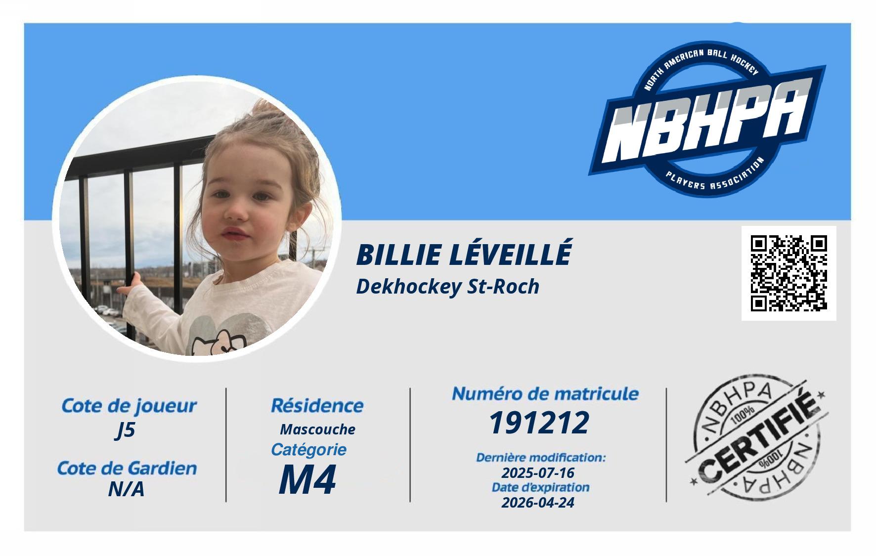 Billie Léveillé