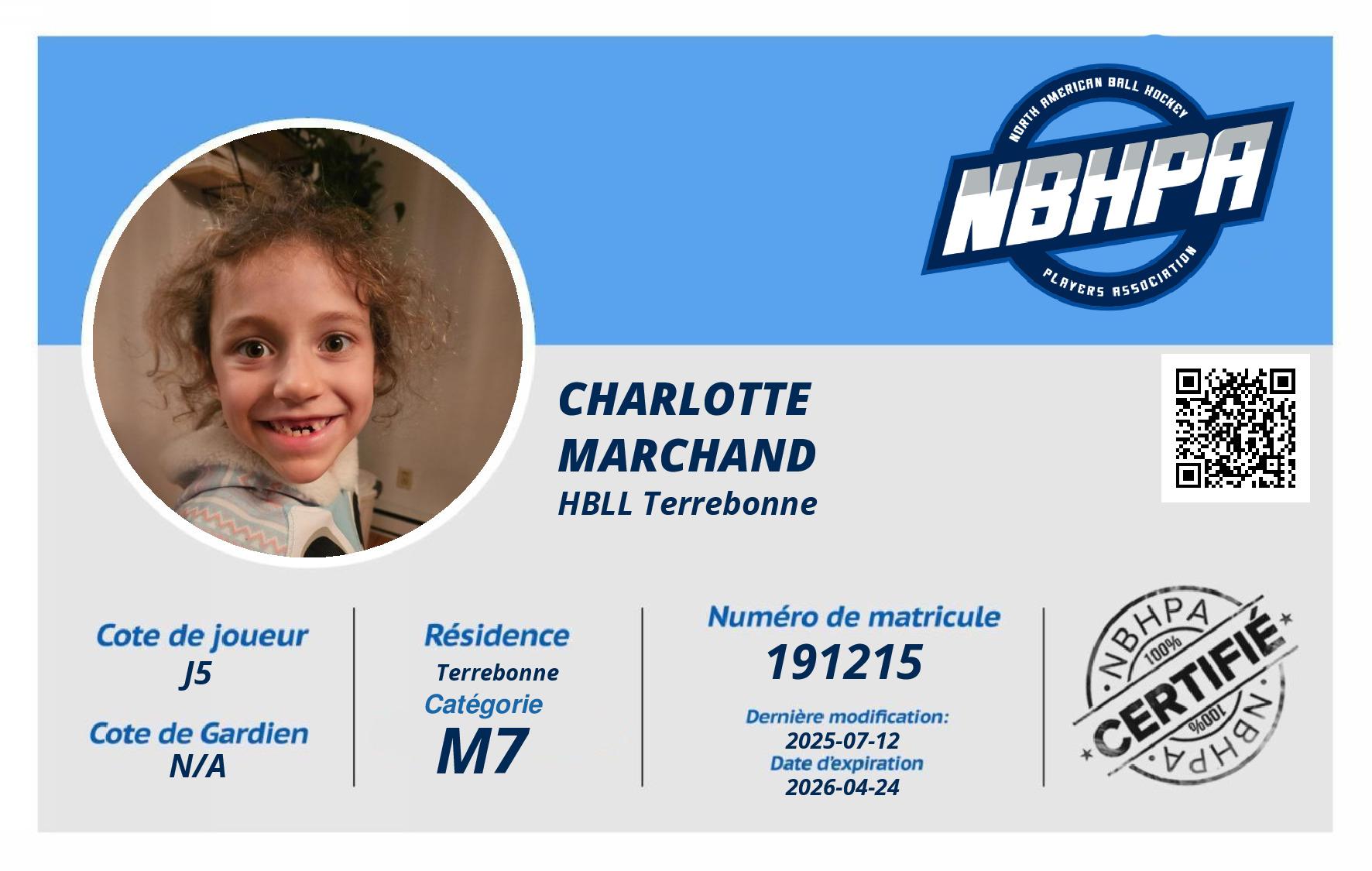 Charlotte  Marchand