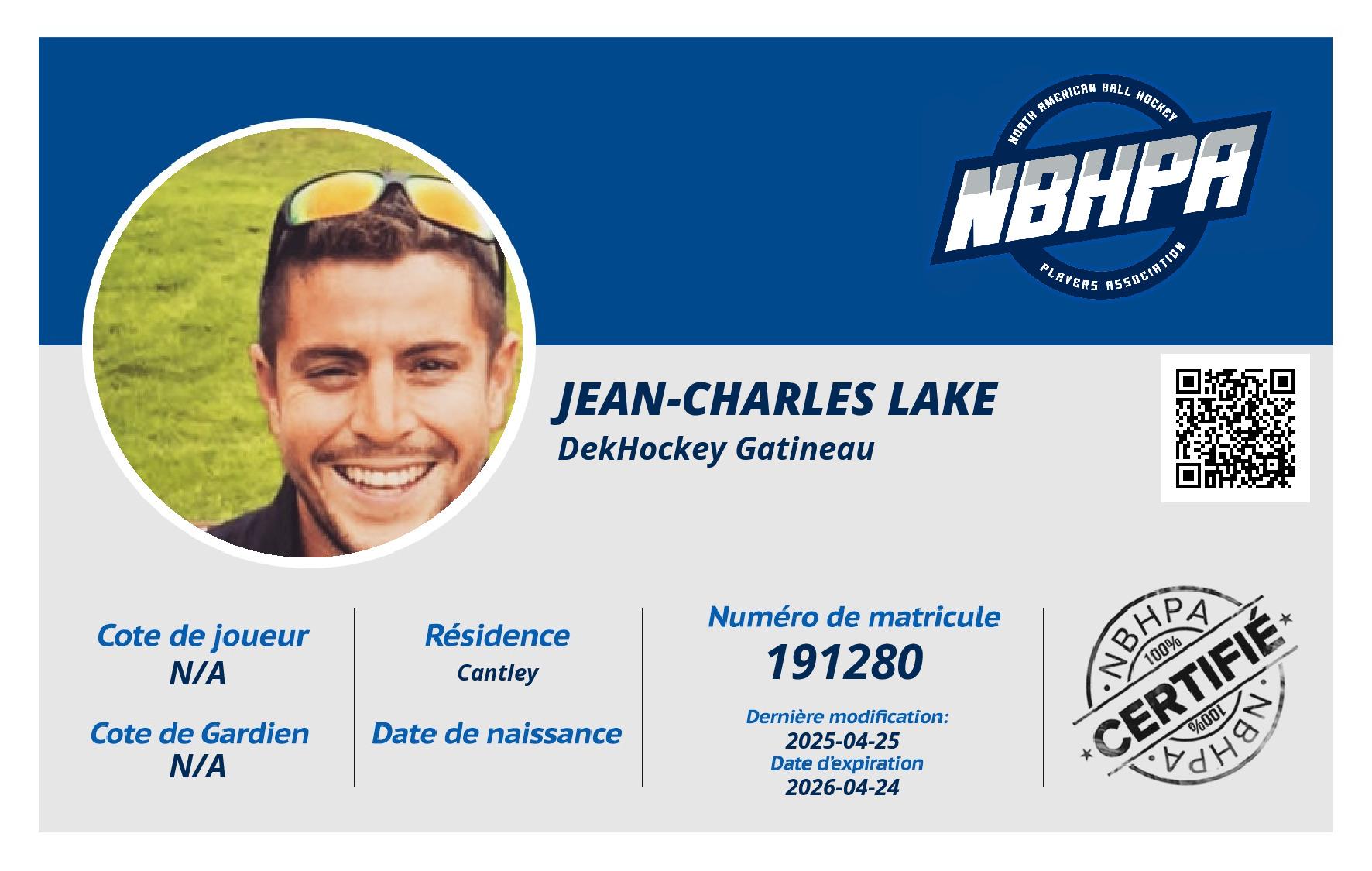 Jean-Charles Lake