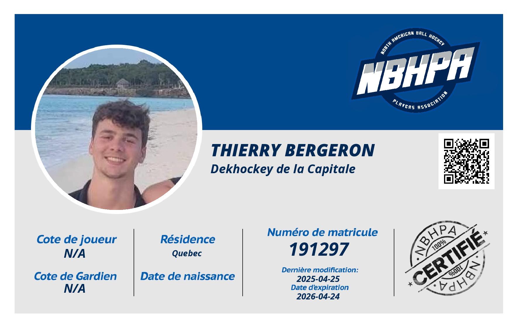 Thierry Bergeron