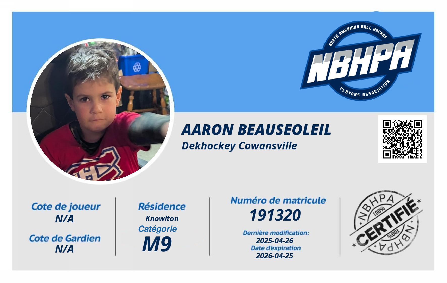 Aaron Beauseoleil