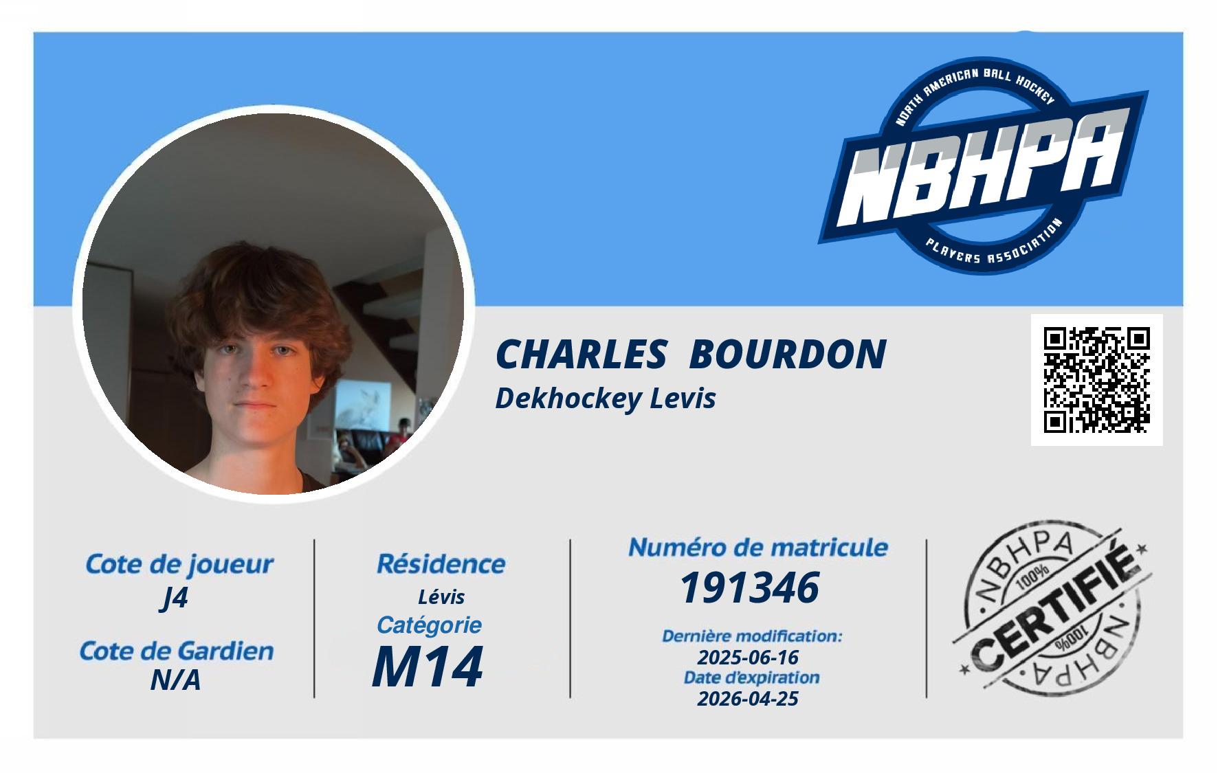 Charles  Bourdon 