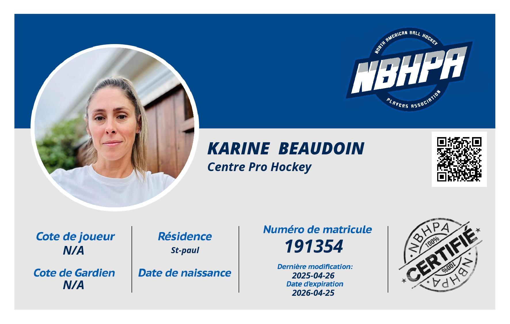 Karine  Beaudoin 