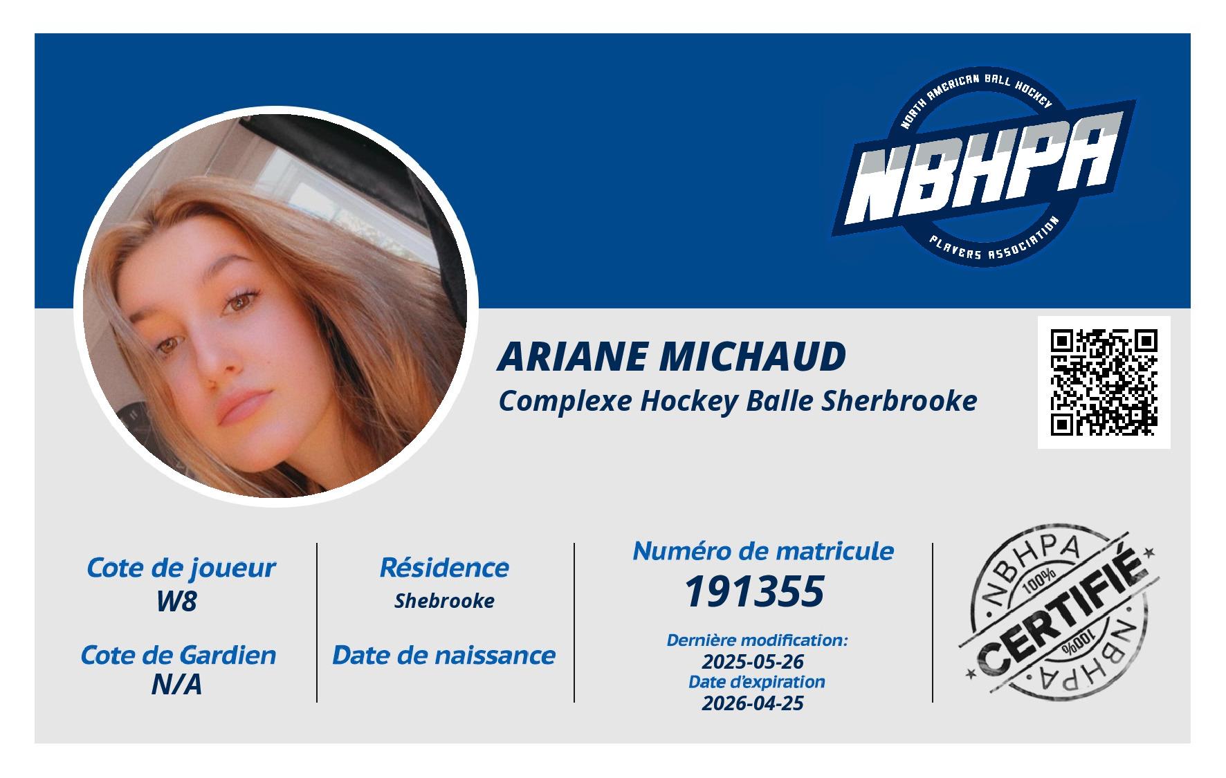 Ariane Michaud 
