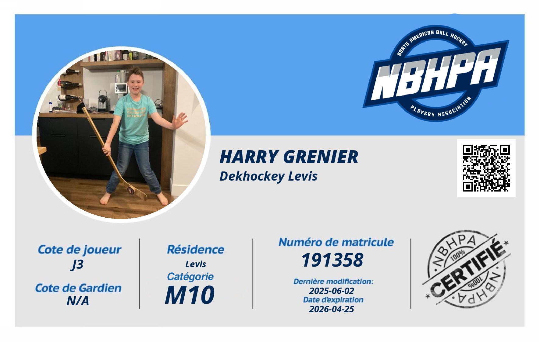 Harry Grenier