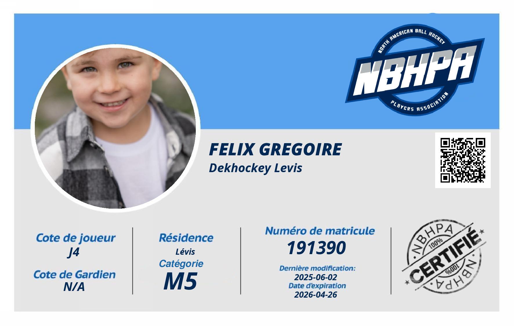 Felix Gregoire 