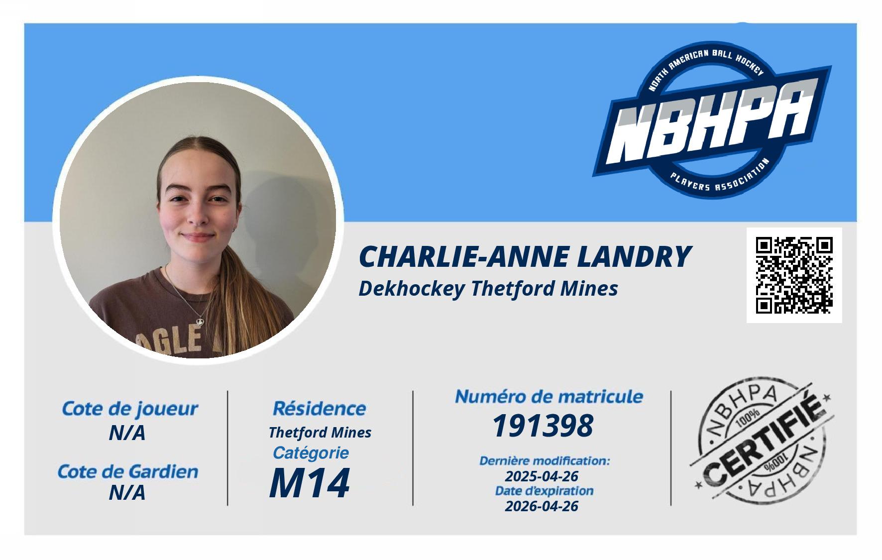 Charlie-Anne Landry