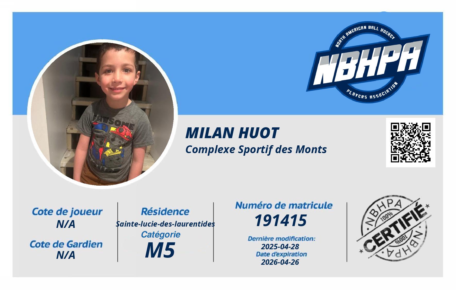 Milan Huot 