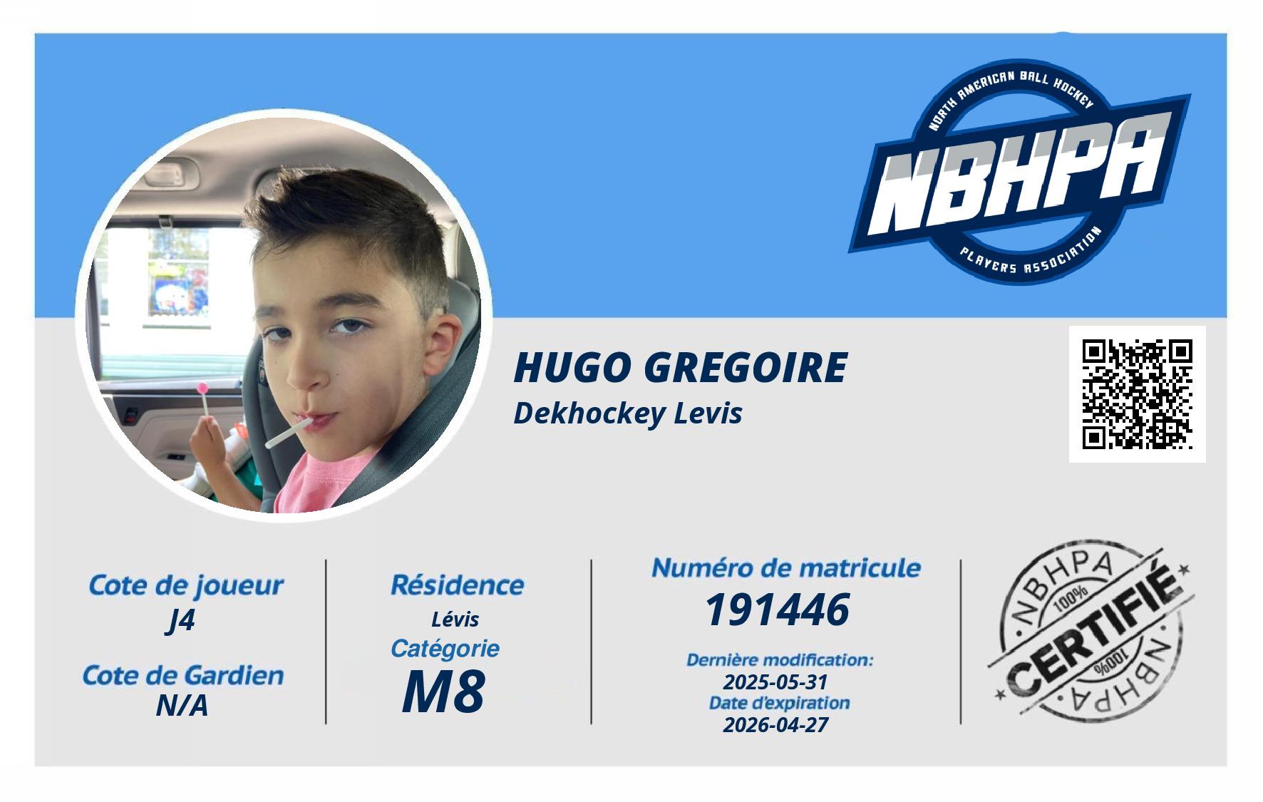 Hugo Gregoire 