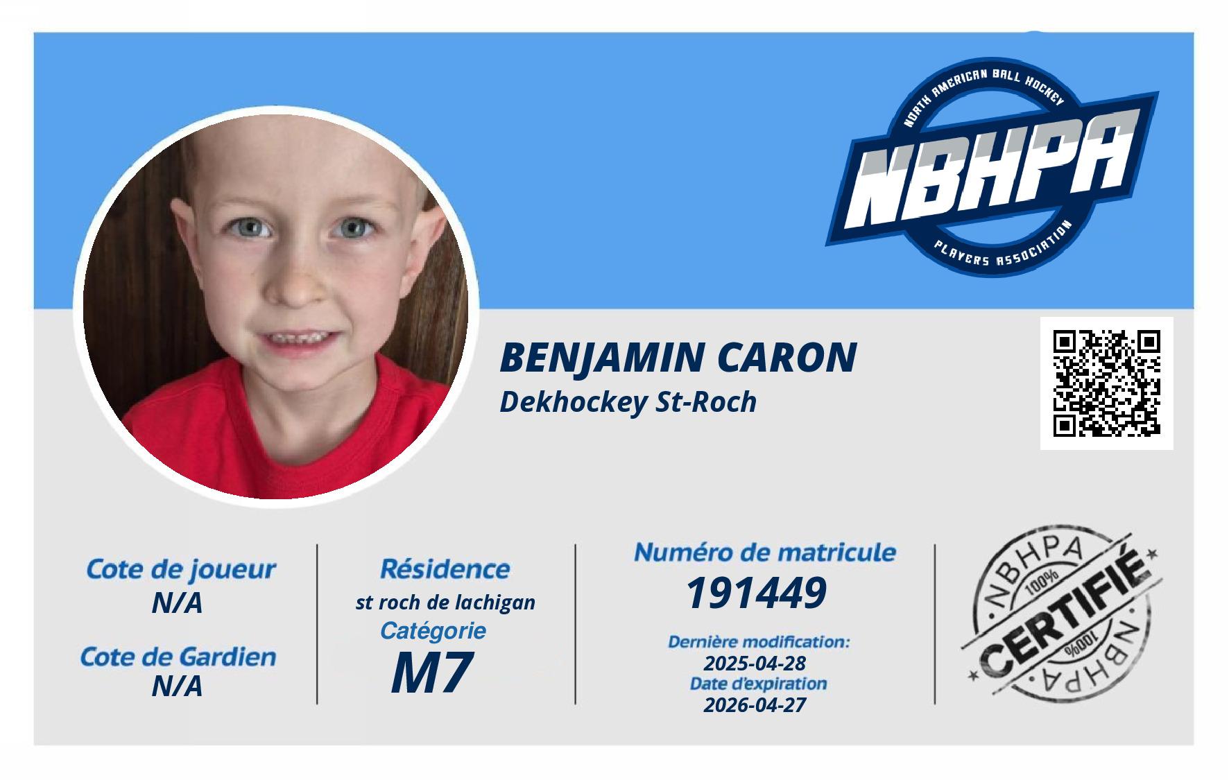 Benjamin Caron