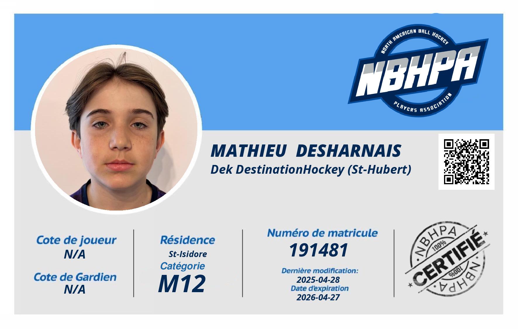 Mathieu  Desharnais