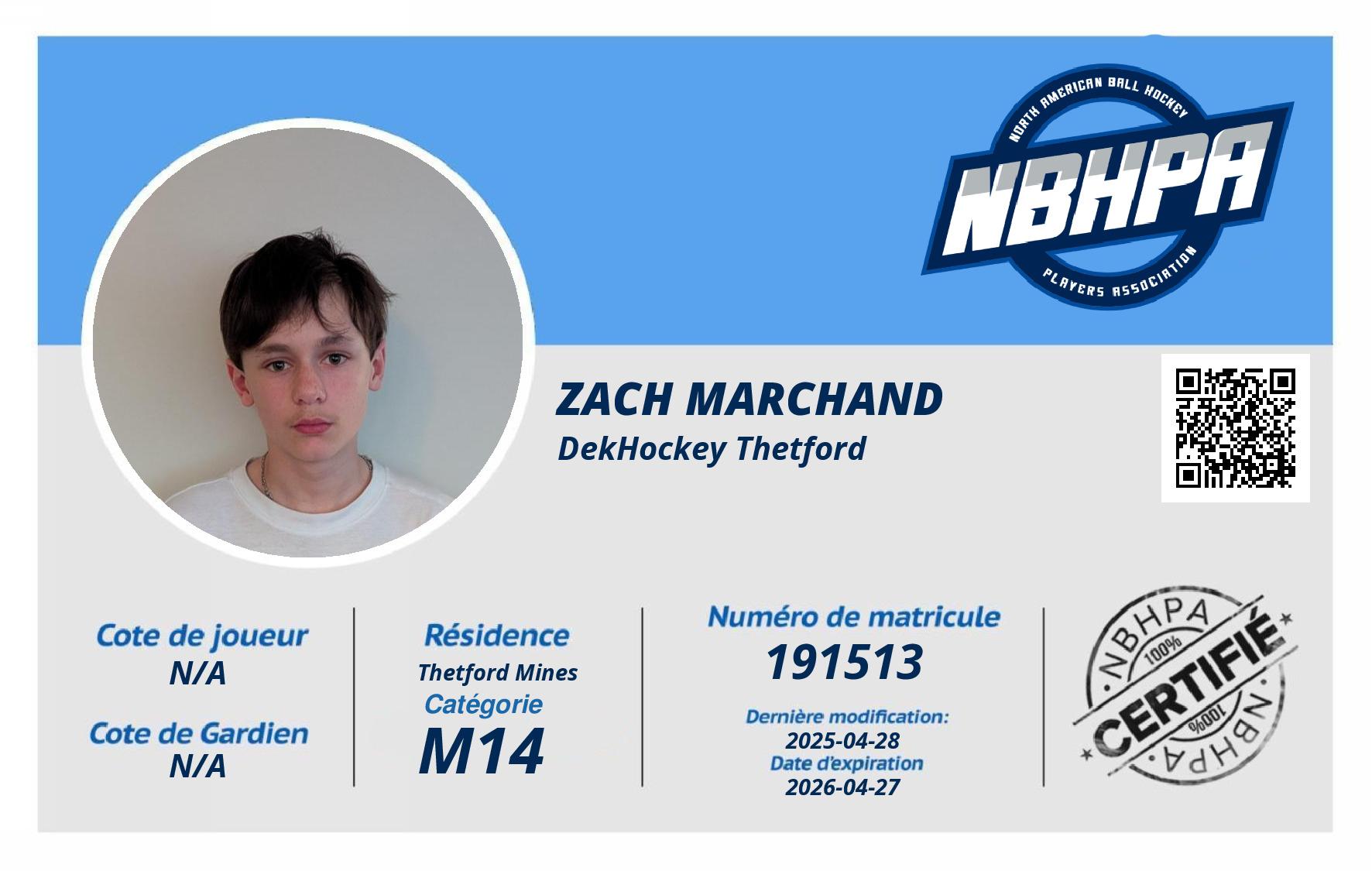 Zach Marchand