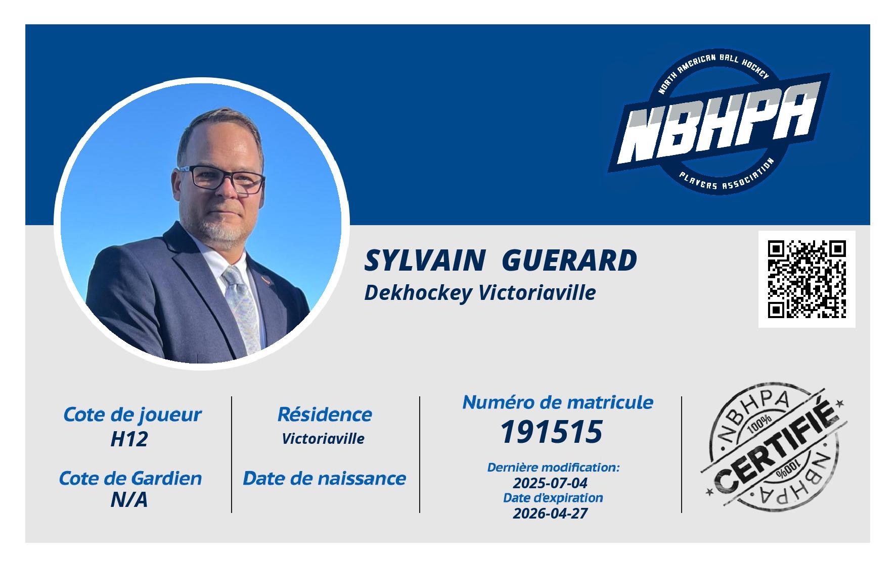Sylvain  Guerard