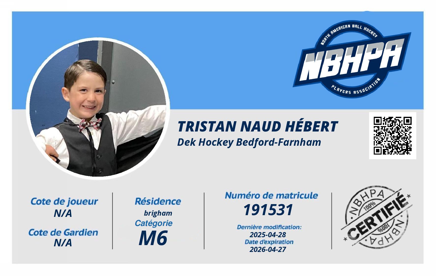 Tristan Naud Hébert