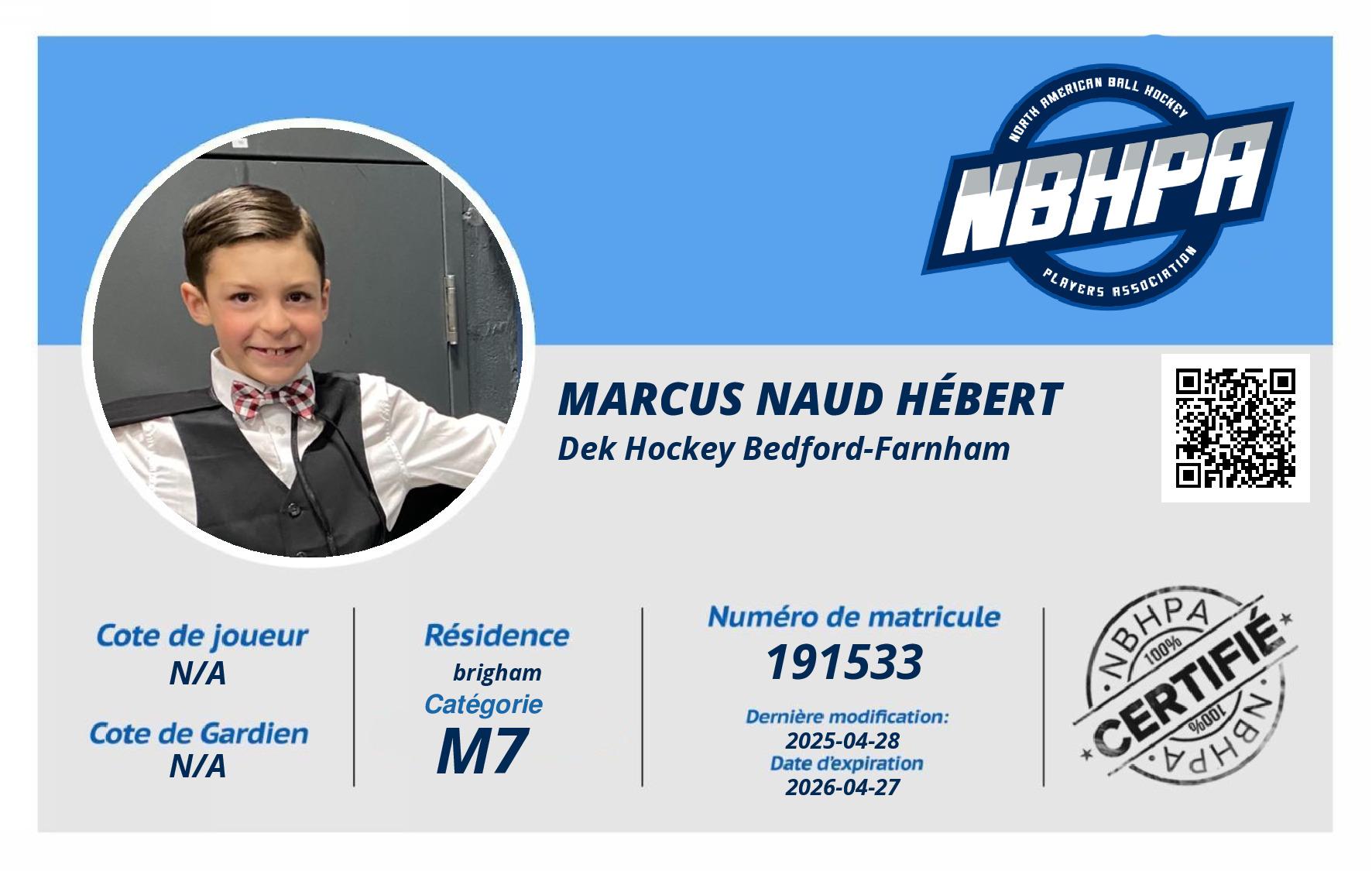 Marcus Naud Hébert