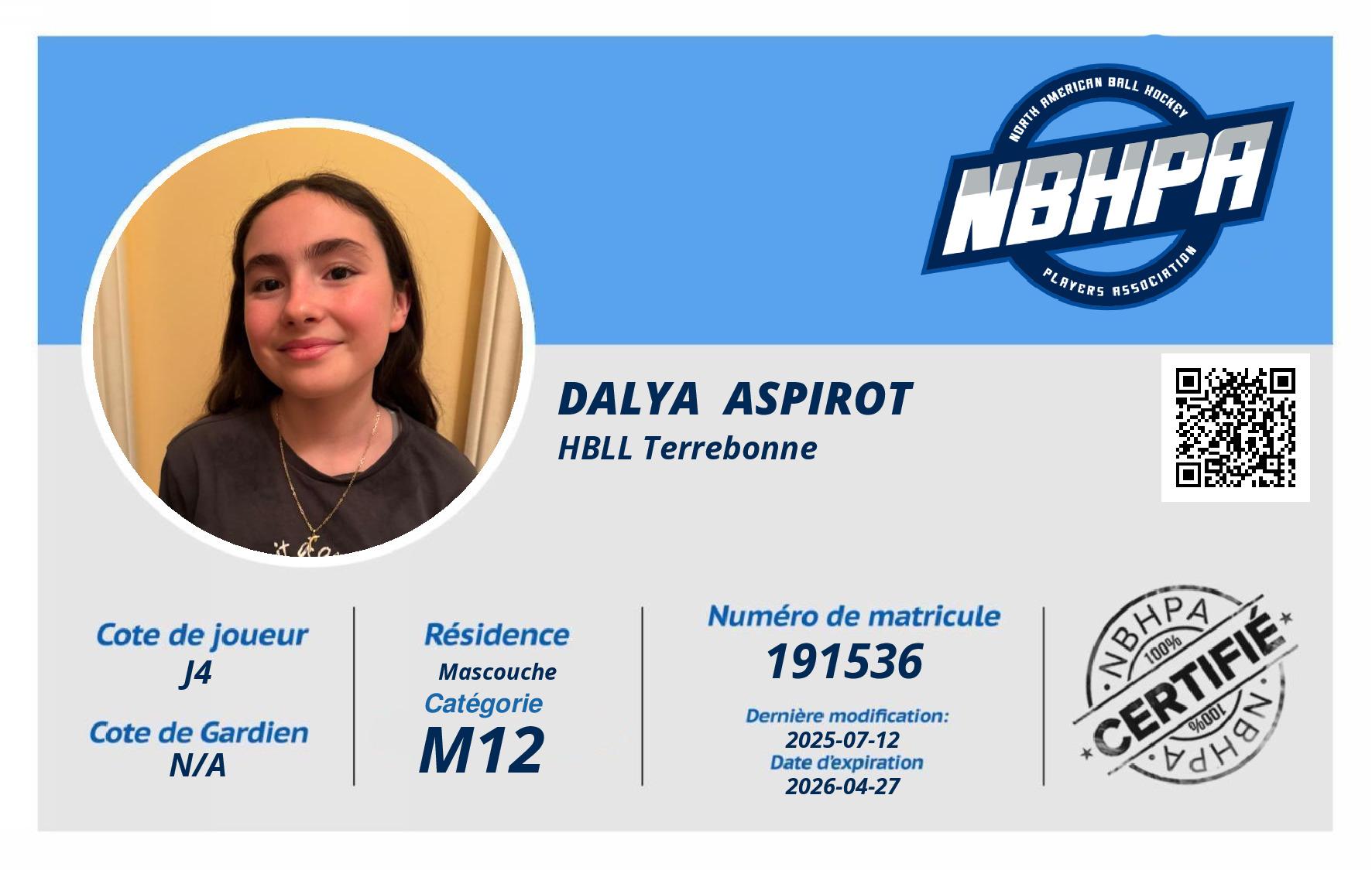 Dalya  Aspirot 