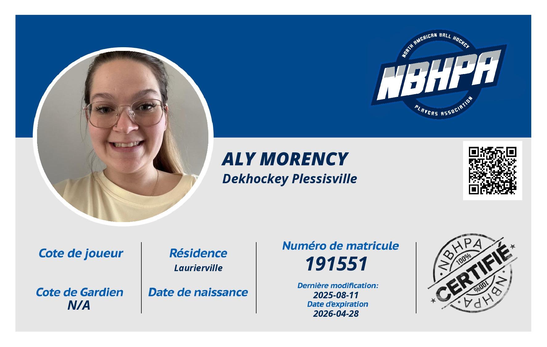 Aly Morency