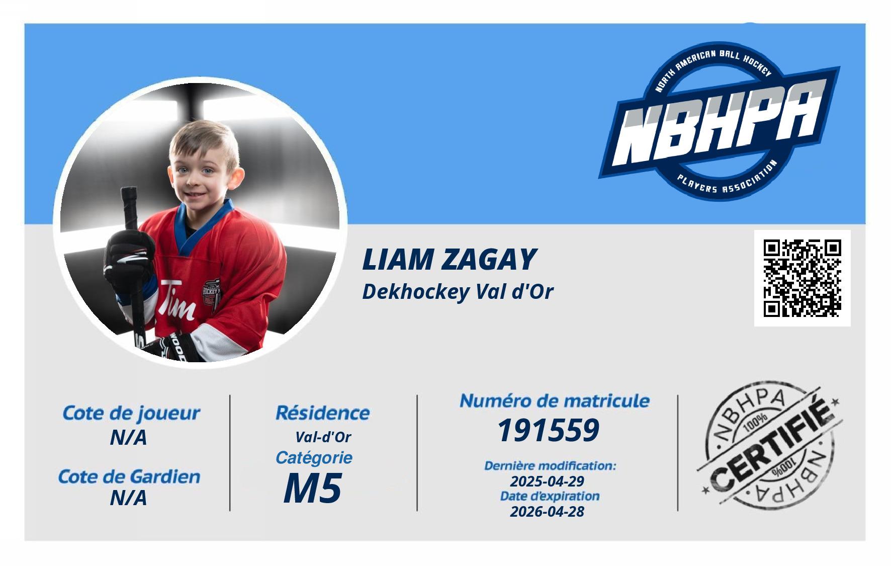 Liam Zagay