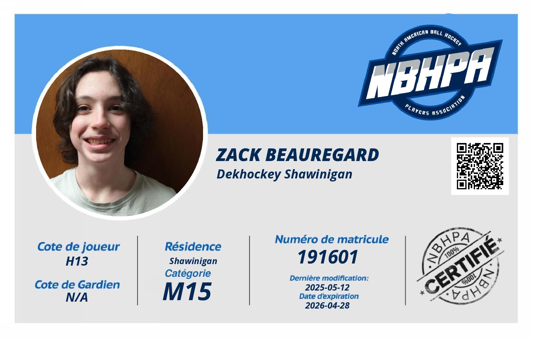 Zack Beauregard