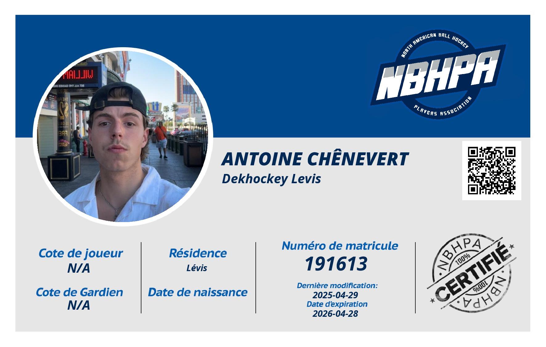 Antoine Chênevert 