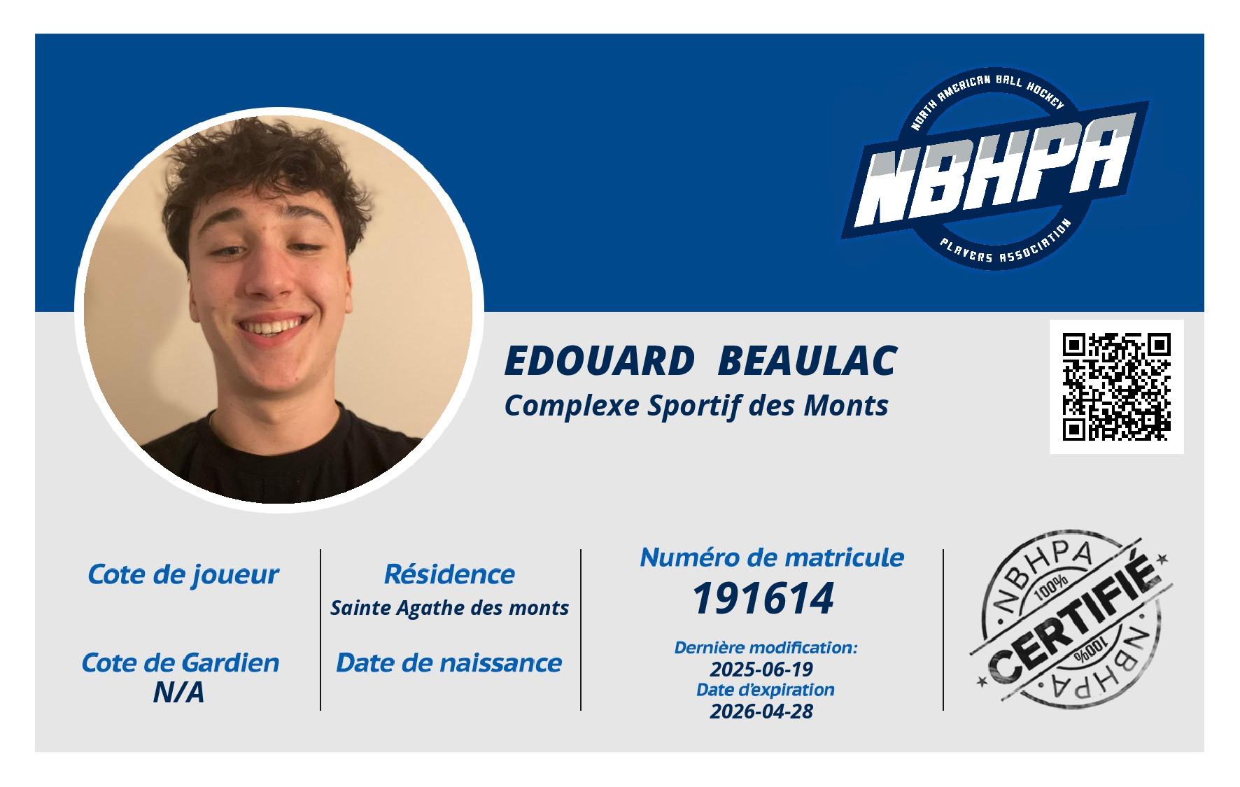 Edouard  Beaulac 