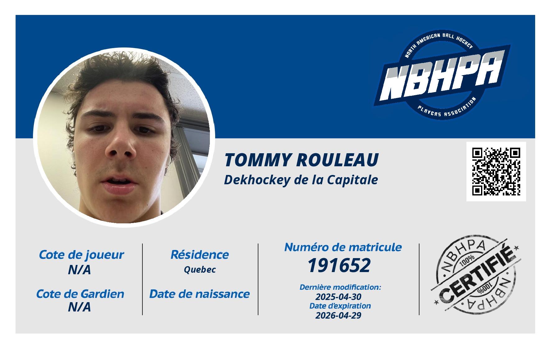 Tommy Rouleau