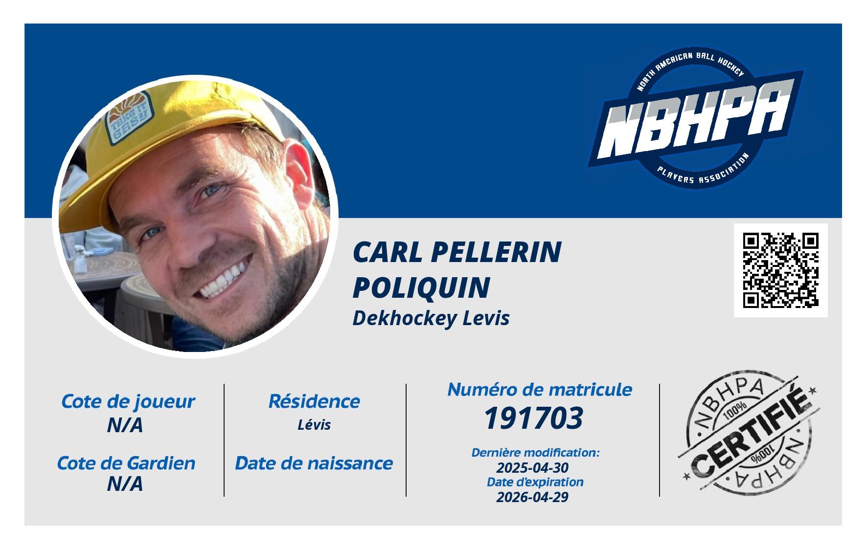 Carl Pellerin Poliquin