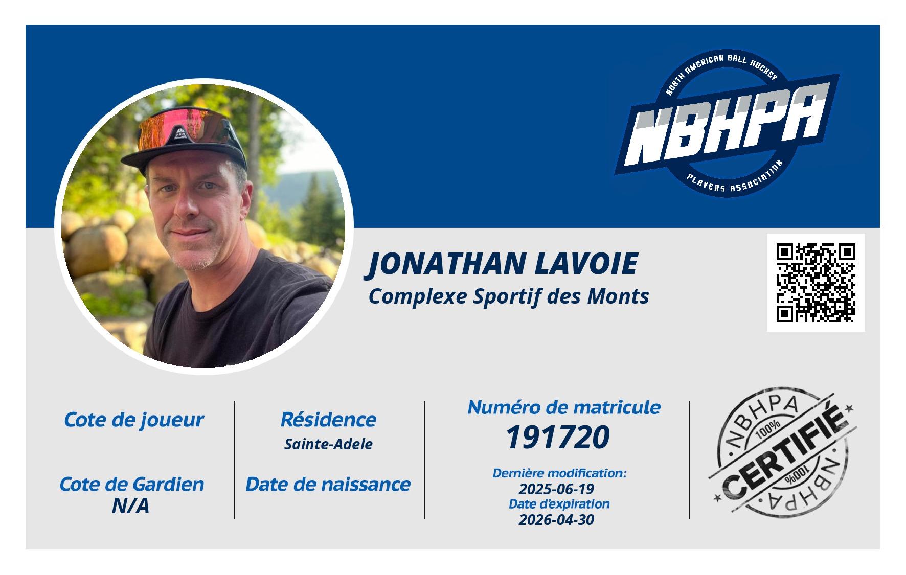 Jonathan Lavoie