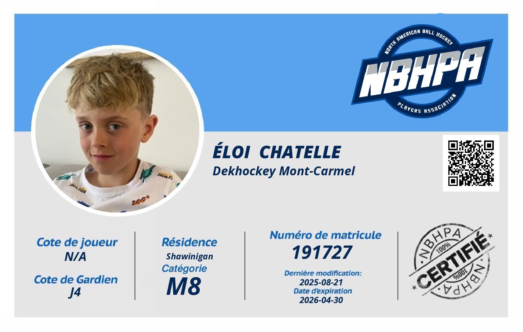 Éloi  Chatelle