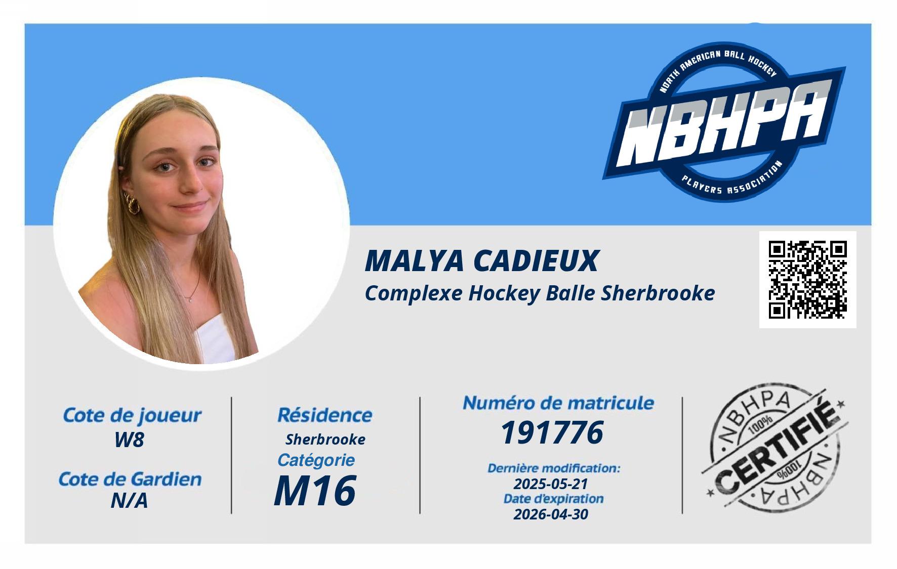 Malya Cadieux