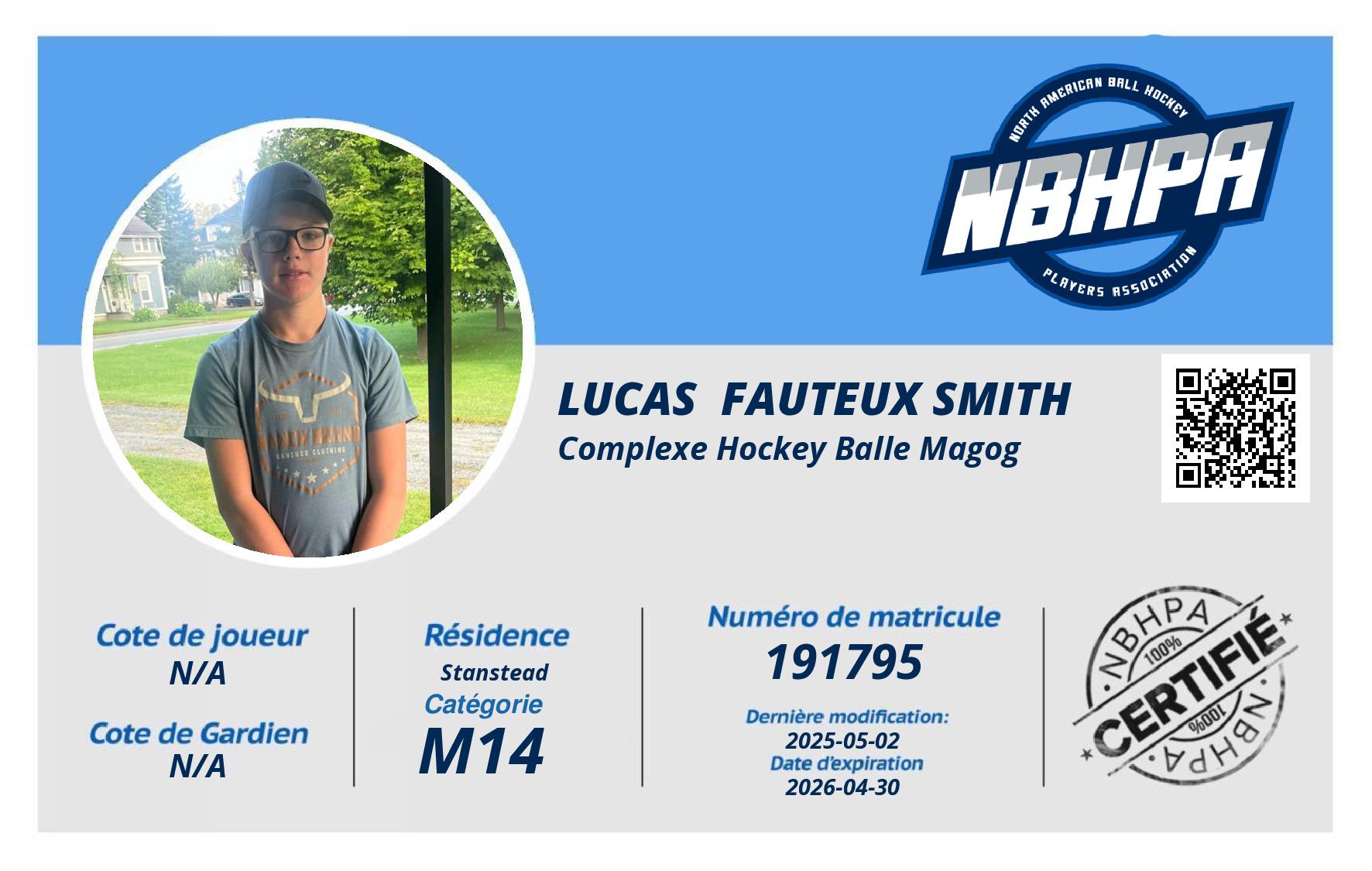Lucas  Fauteux Smith