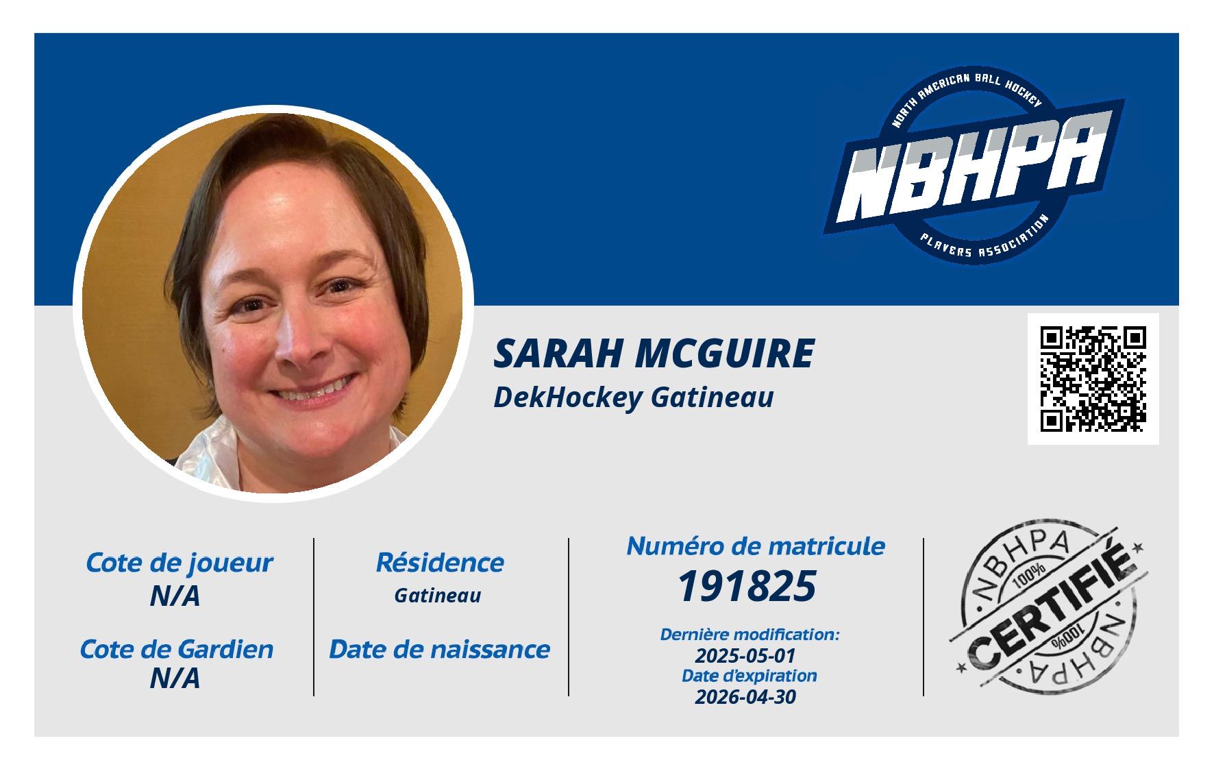 Sarah McGuire 