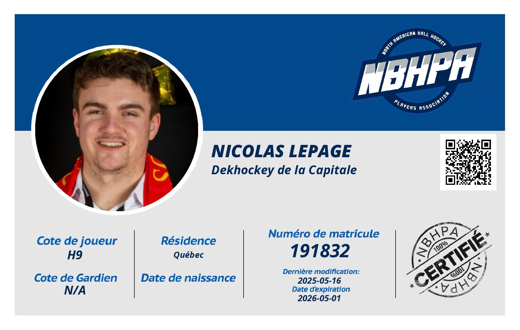 Nicolas Lepage