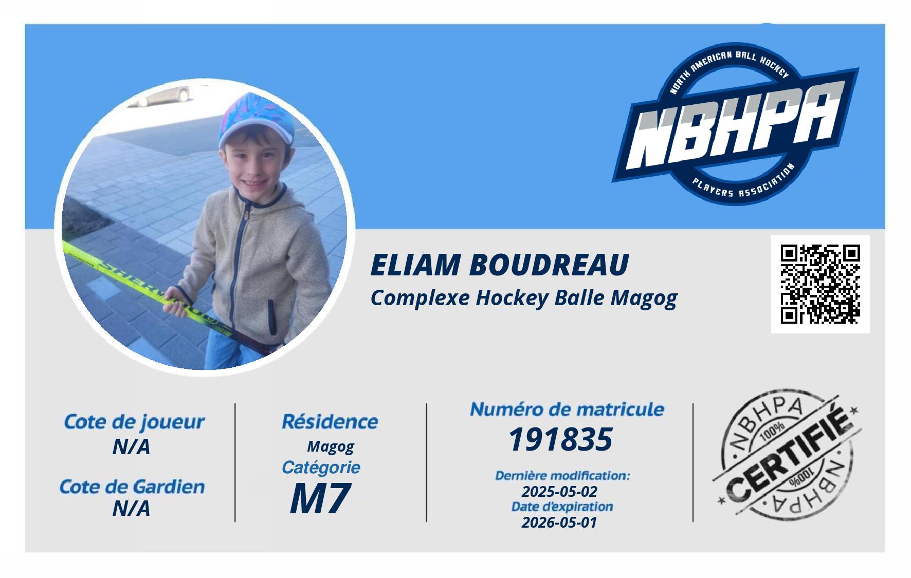 Eliam Boudreau