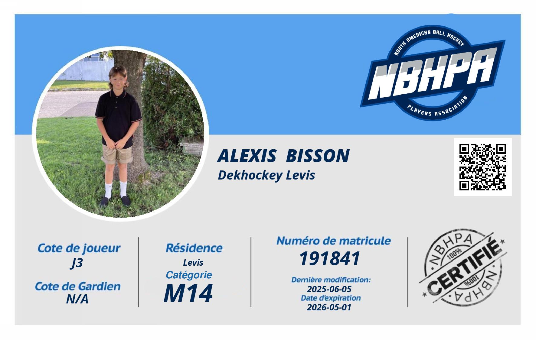 Alexis  Bisson