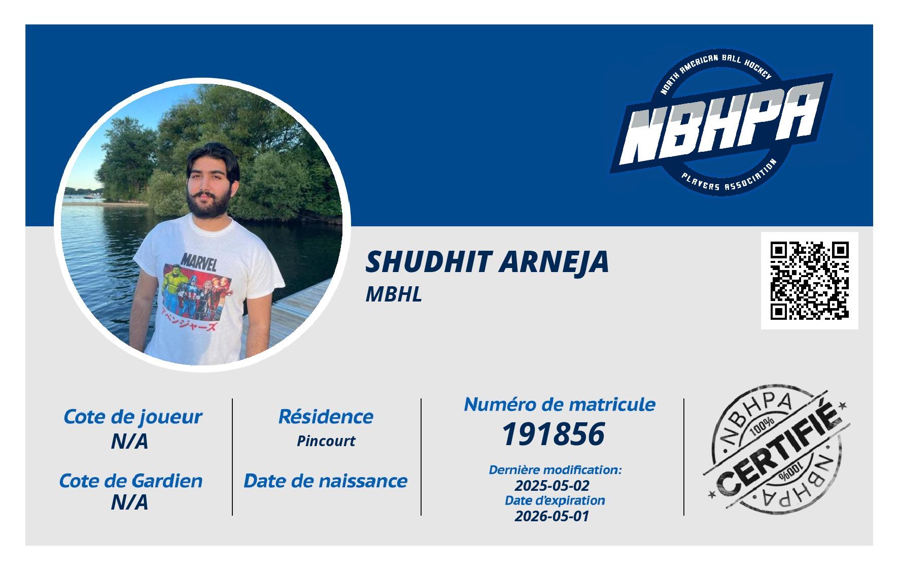 Shudhit Arneja