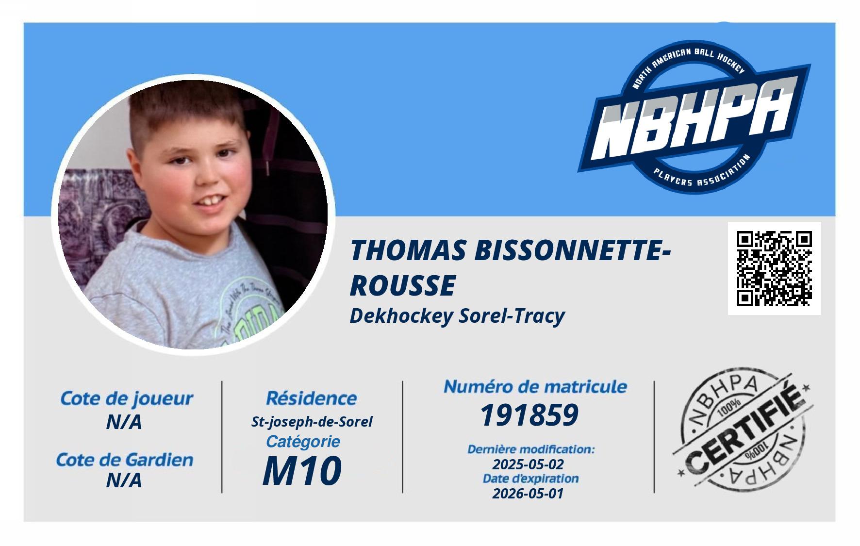 Thomas Bissonnette-Rousse