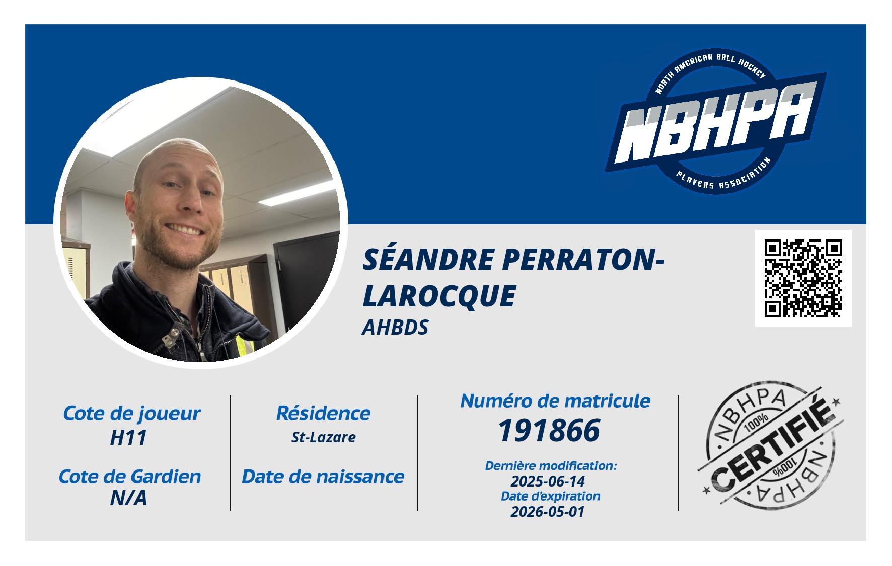Séandre Perraton-Larocque