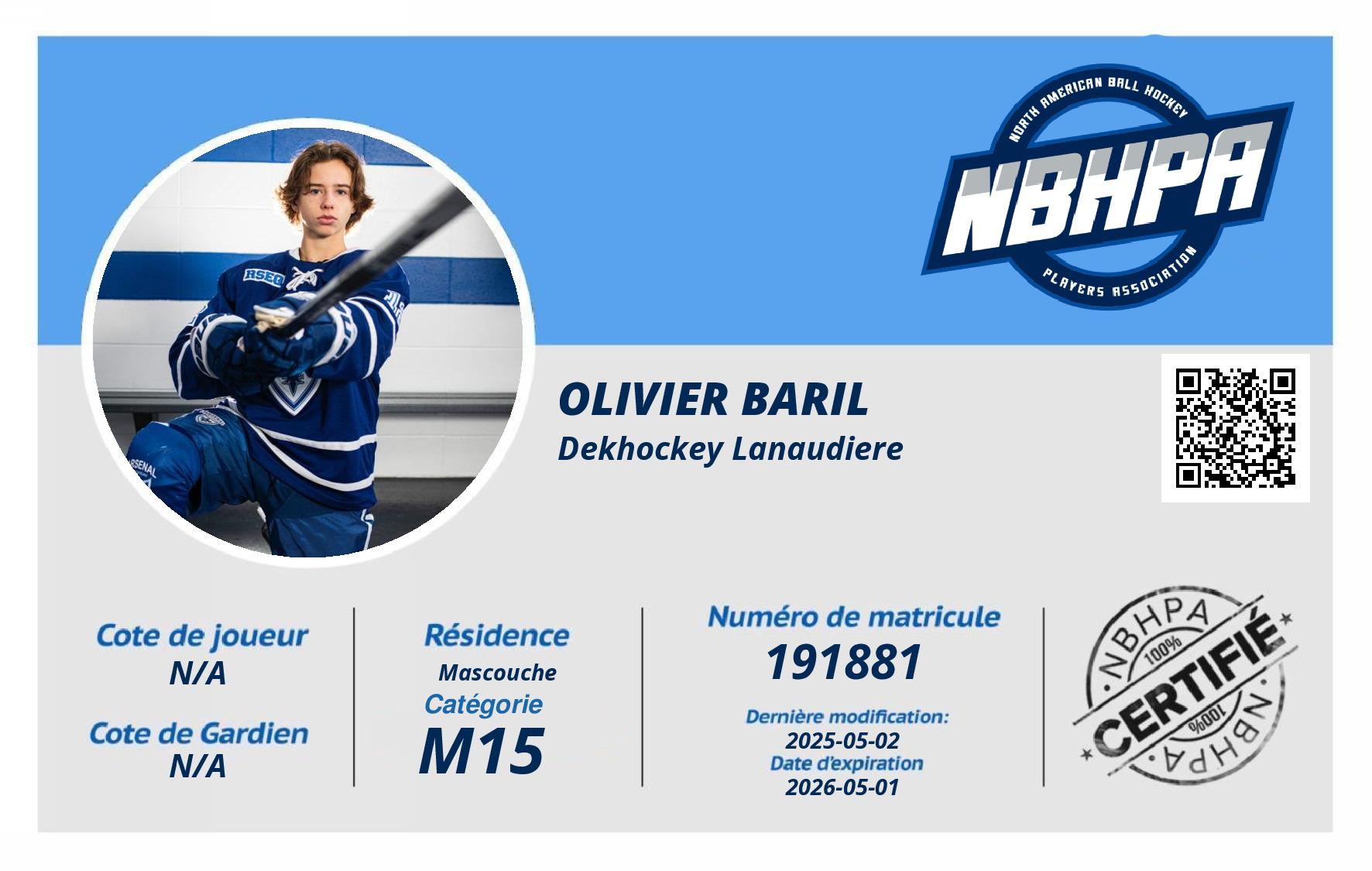 Olivier Baril