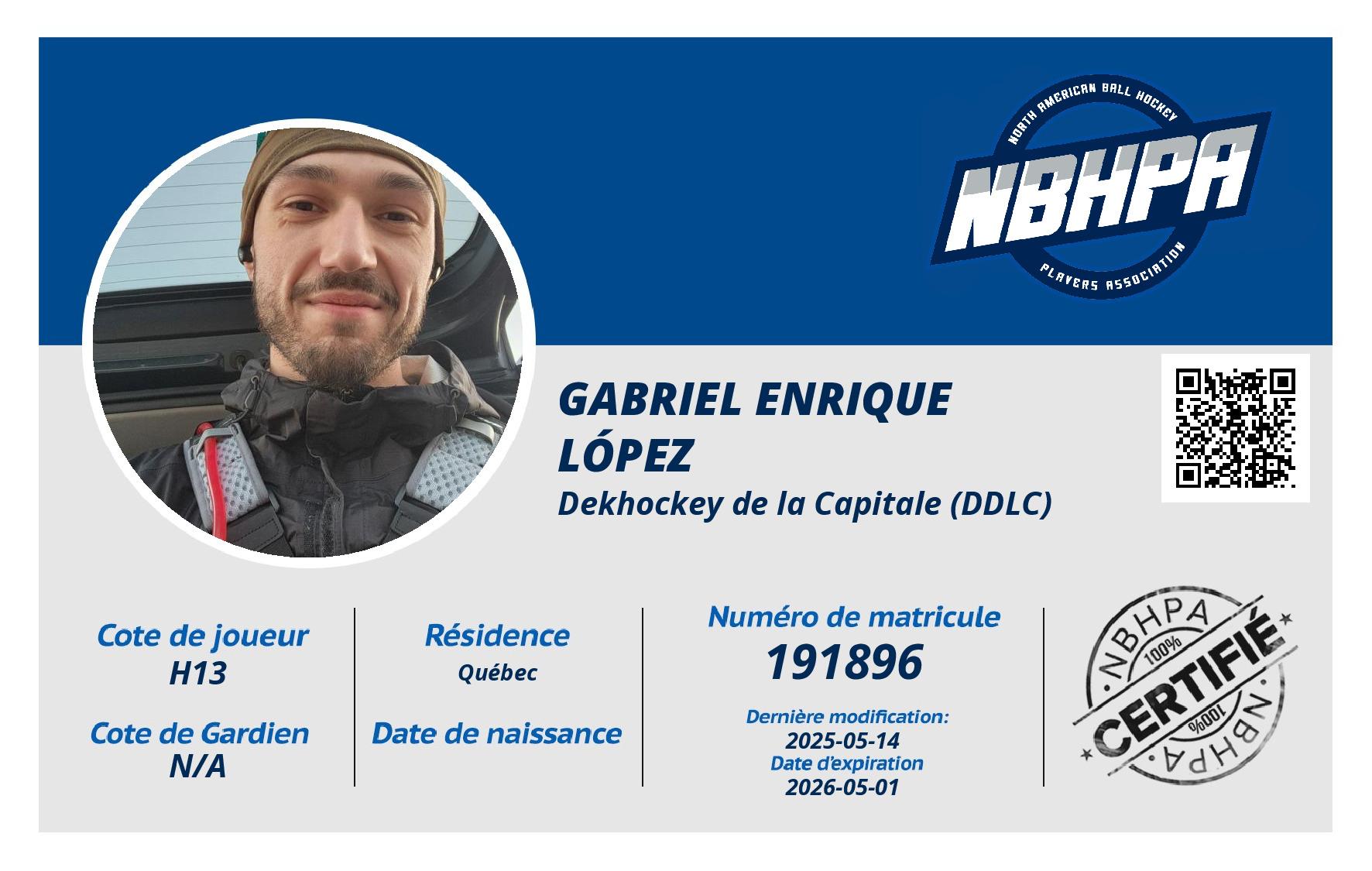 Gabriel Enrique  López