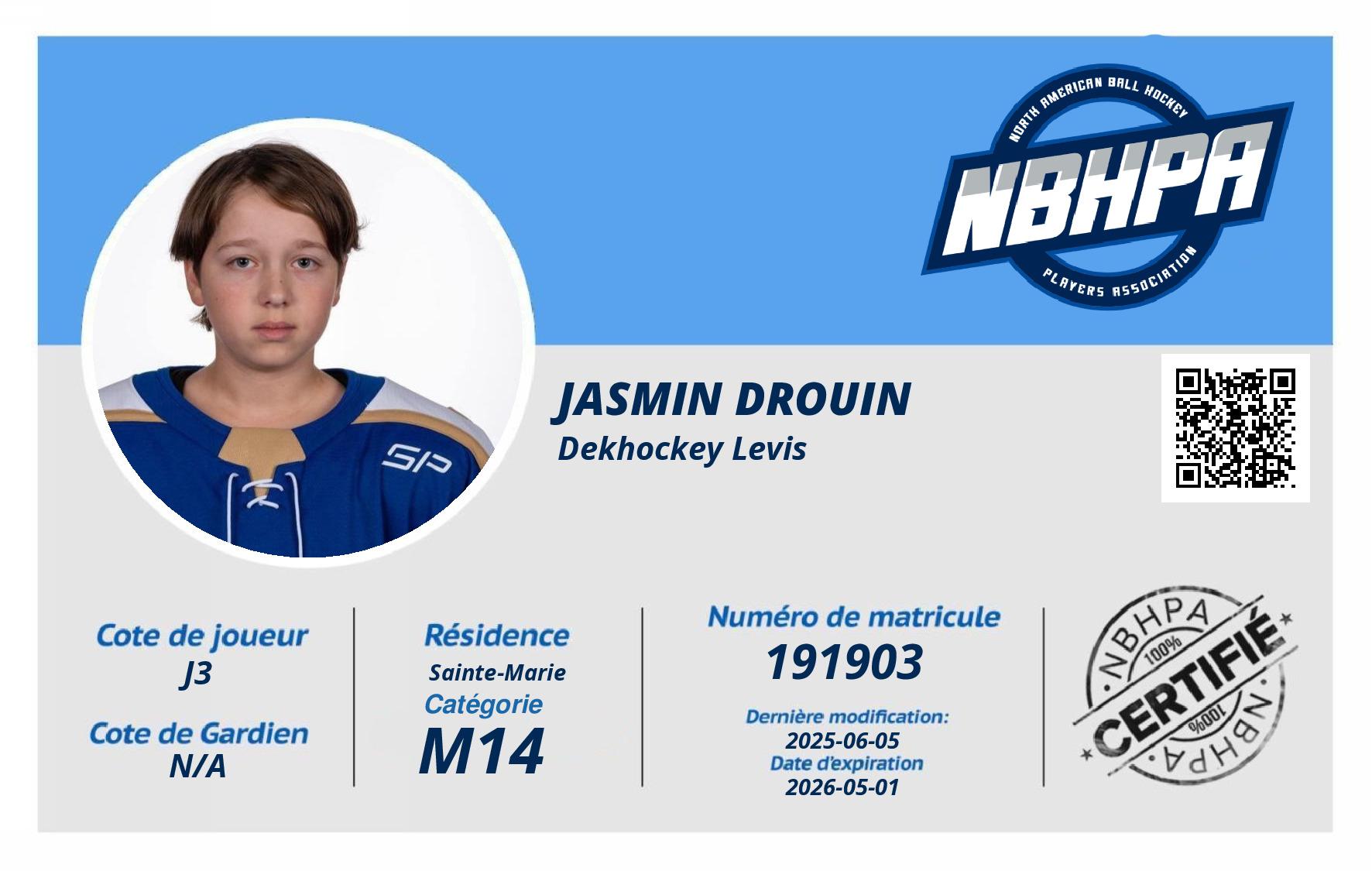 Jasmin Drouin
