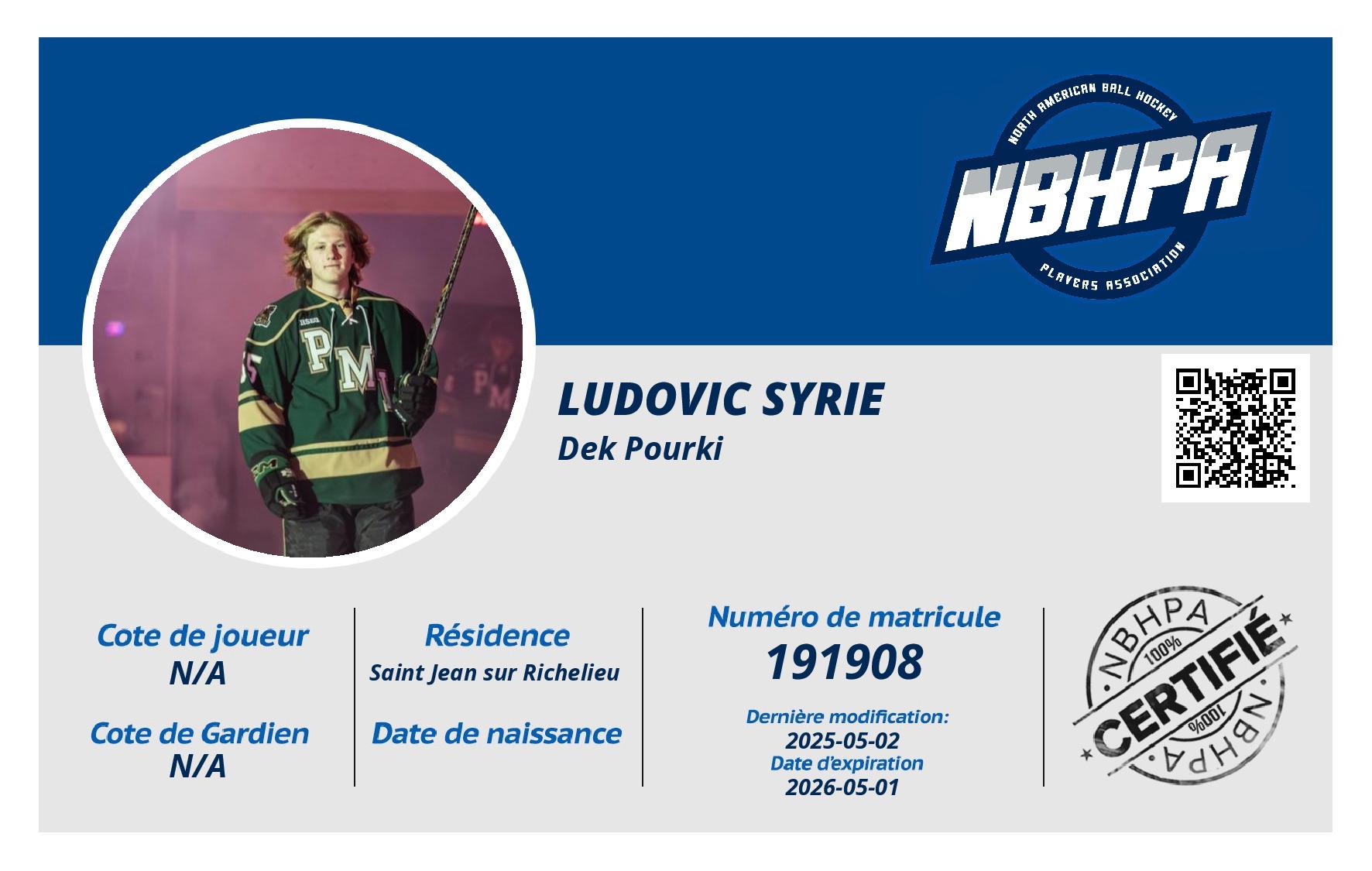 Ludovic Syrie