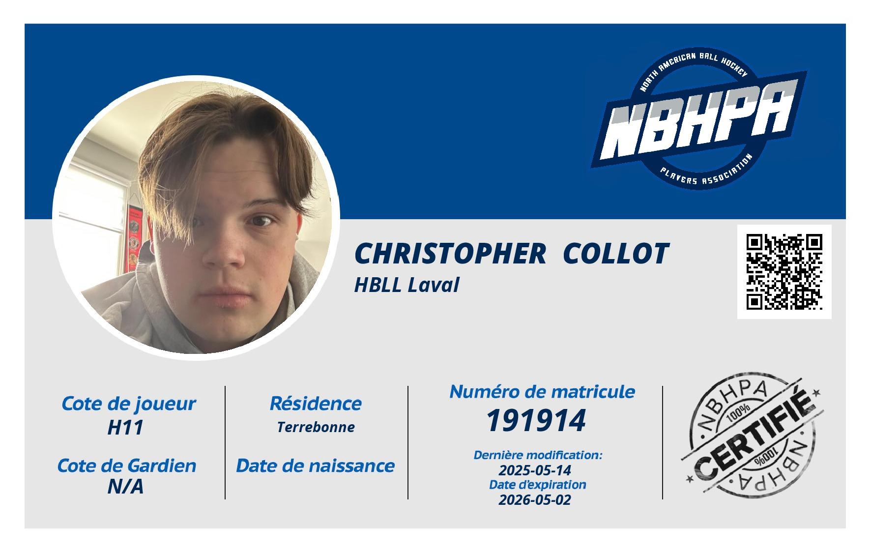 Christopher  Collot